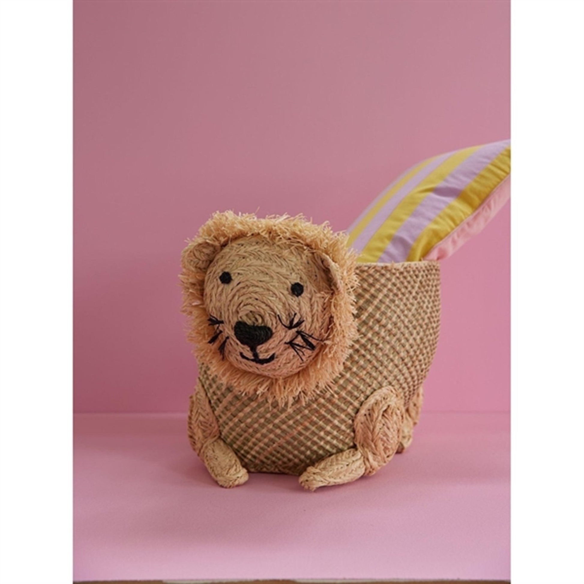 RICE Lion Sea Grass Storage Basket
