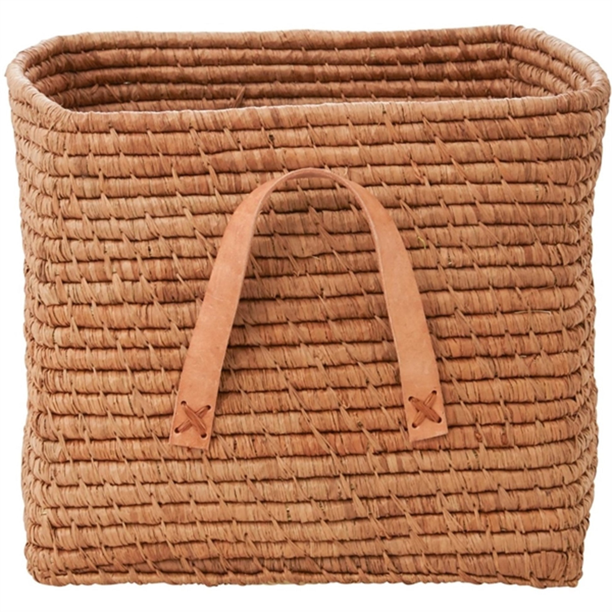 RICE Tea Square Raffia Basket