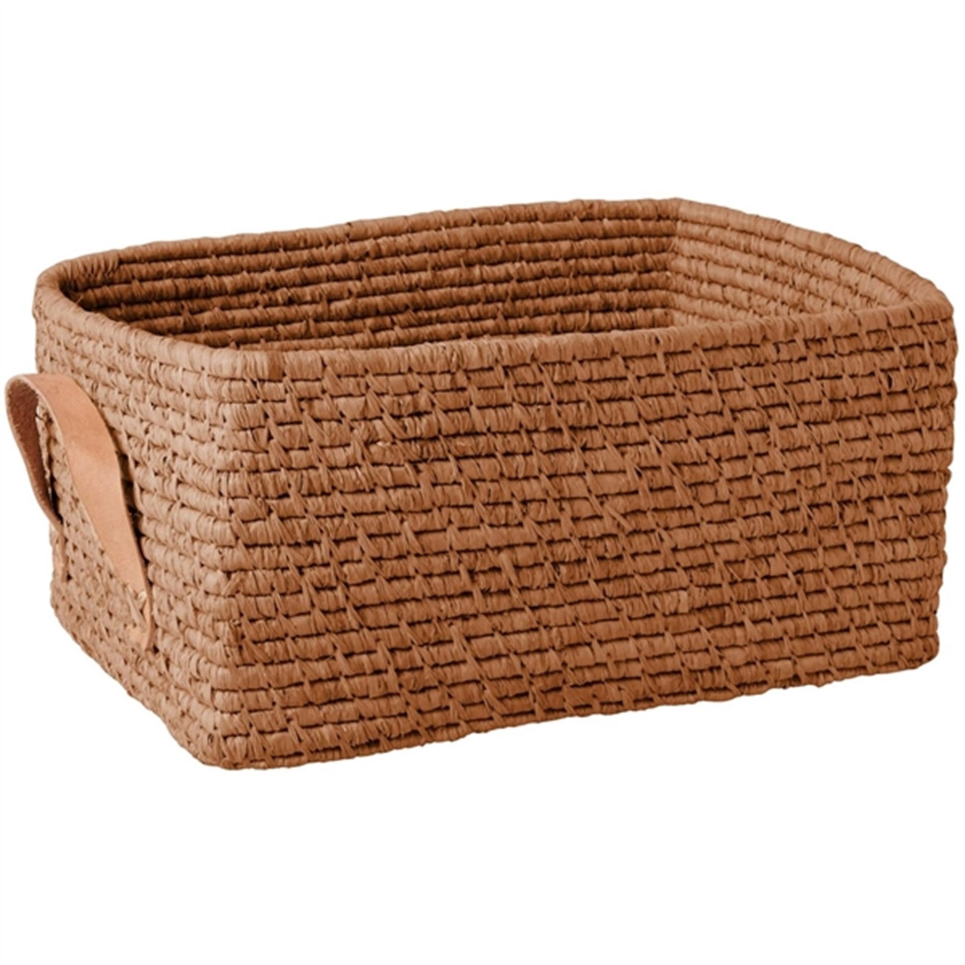 RICE Tea Rectangular Raffia Basket