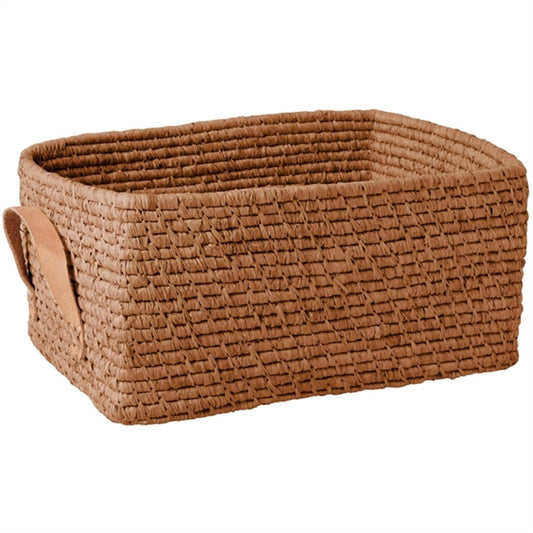 RICE Tea Rectangular Raffia Basket