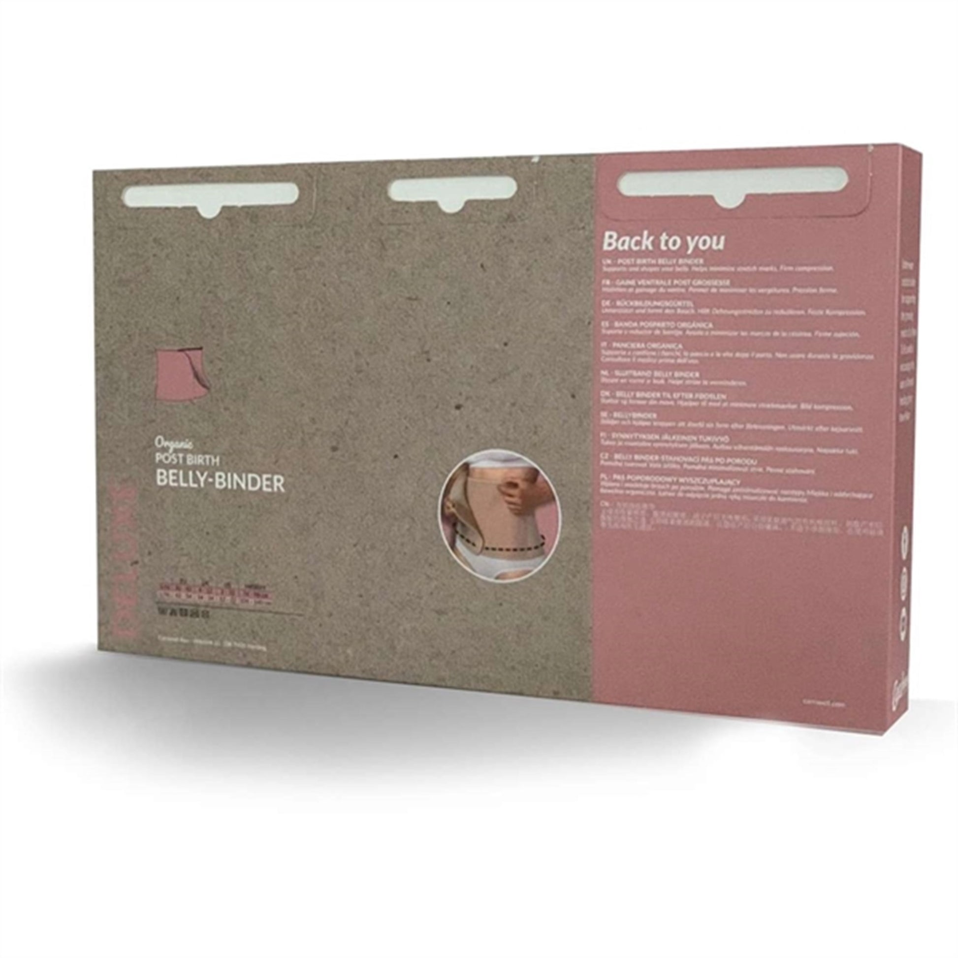 Carriwell Post Birth Belly Binder Black