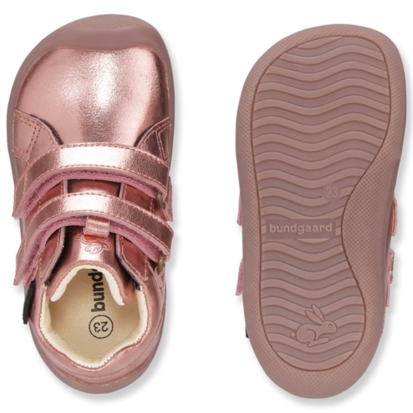 Bundgaard The Walk TEX Velcro Rose Gold