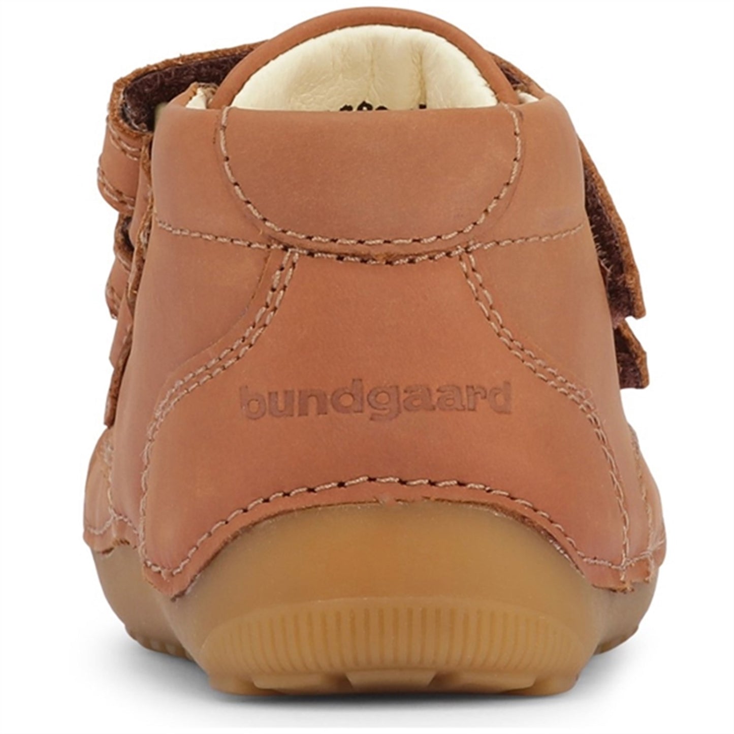 Bundgaard Prewalker Petit Velcro Cognac