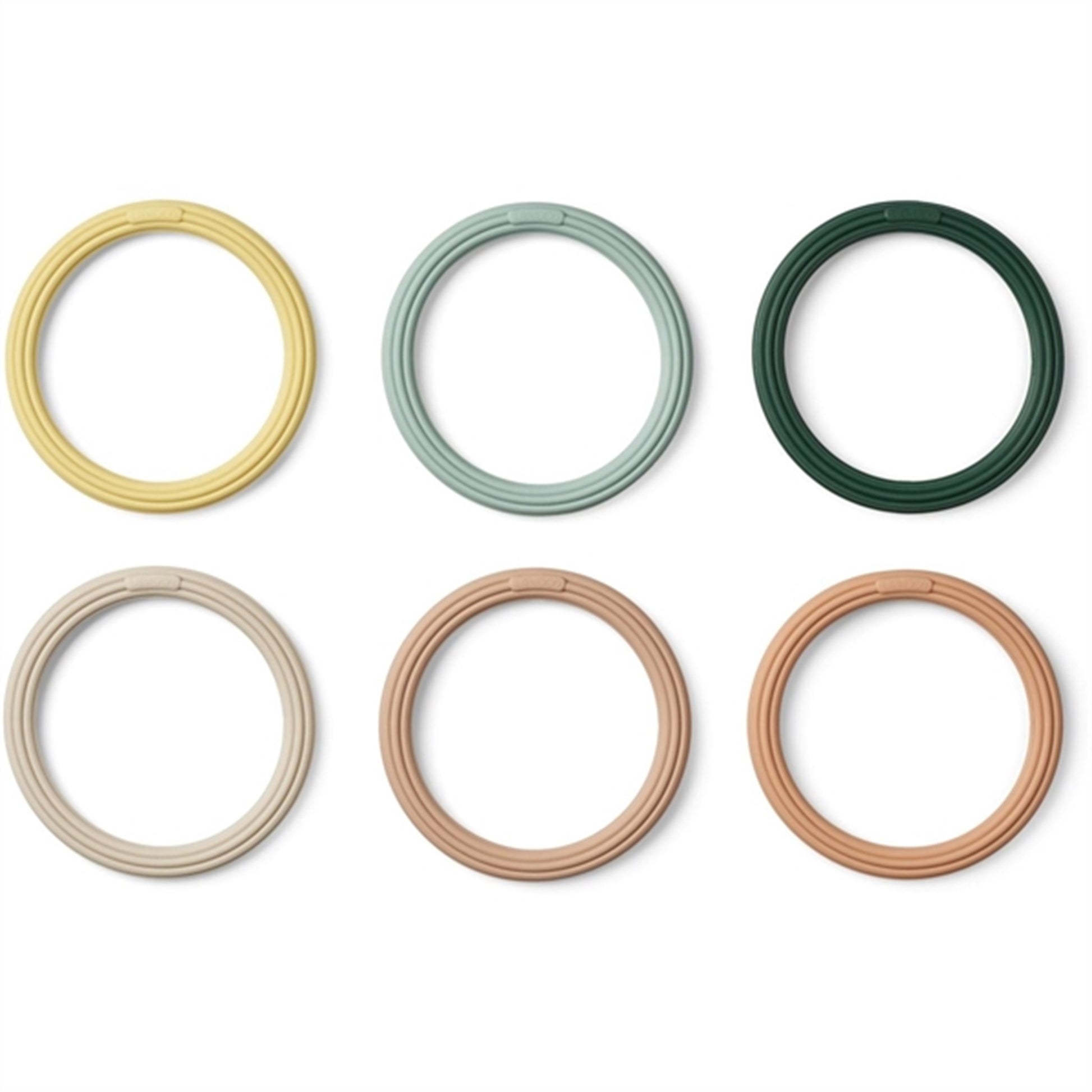 Liewood Calisto Diving Play Set 6-Pack Garden Green Multi Mix