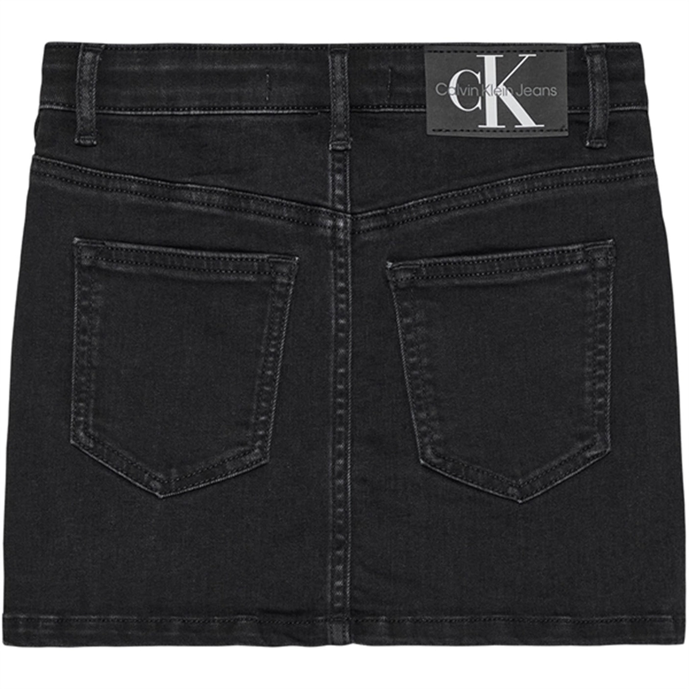 Calvin Klein Straight Skirt Washed Black