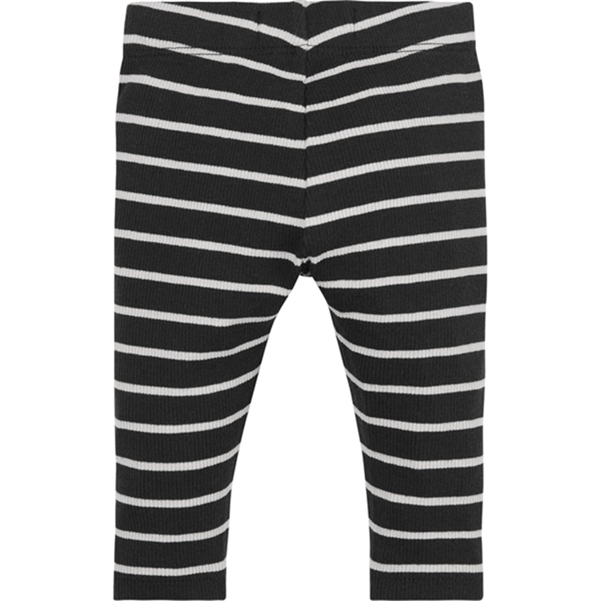 Calvin Klein Rib Stripe Legging Black Stripe