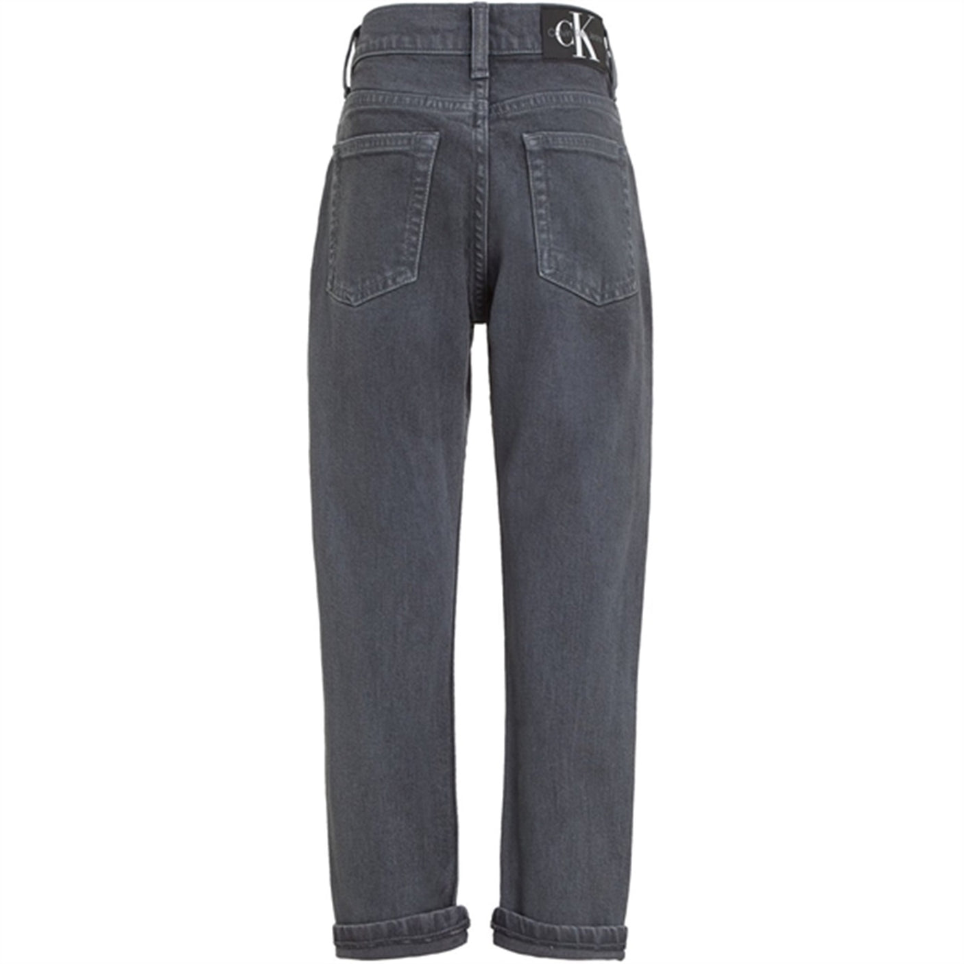 Calvin Klein Dad Pants Grey Dark Overdyed