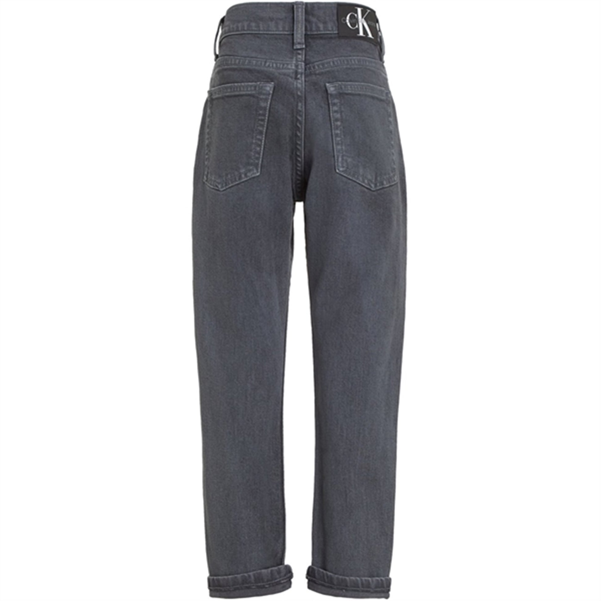 Calvin Klein Dad Pants Grey Dark Overdyed