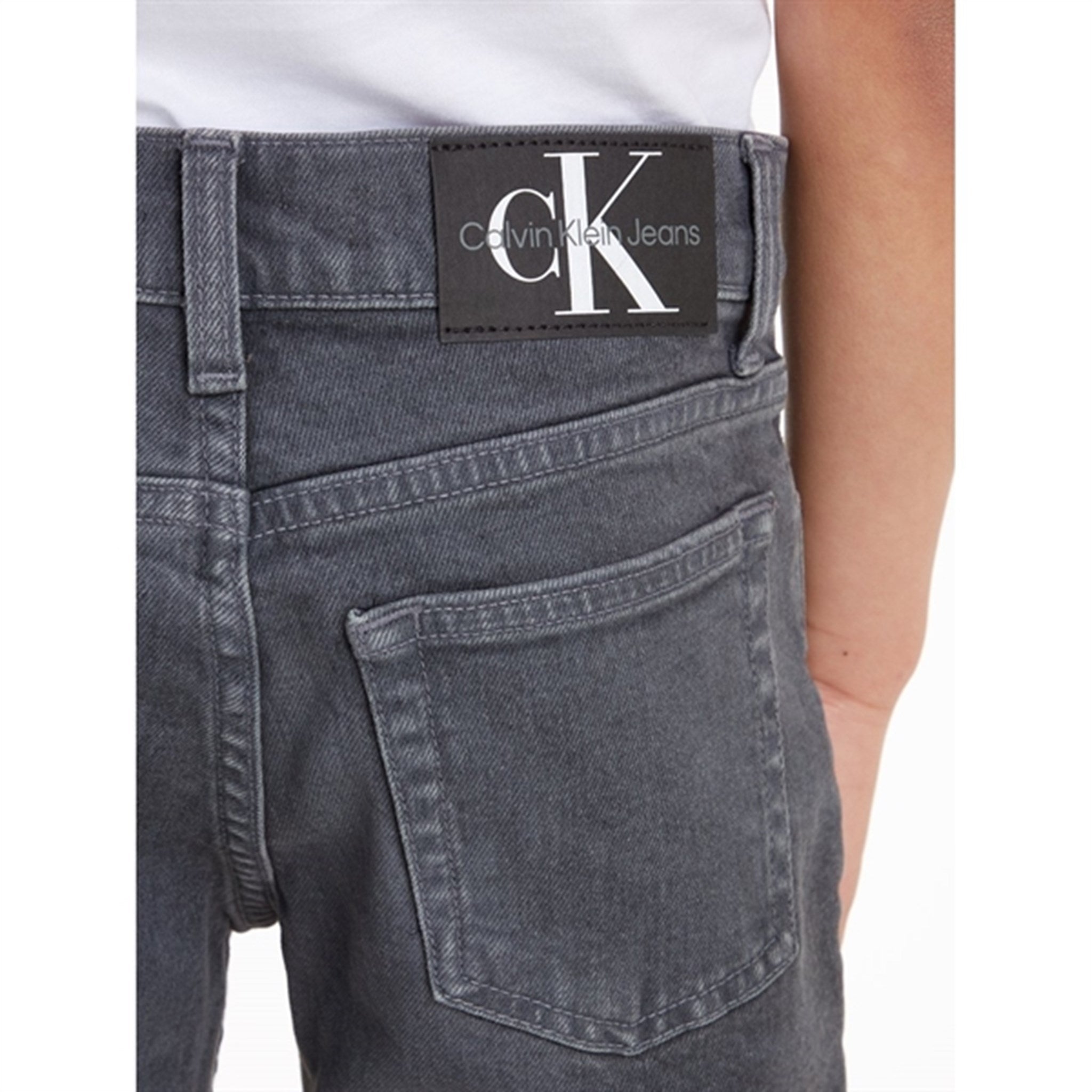 Calvin Klein Dad Pants Grey Dark Overdyed 3