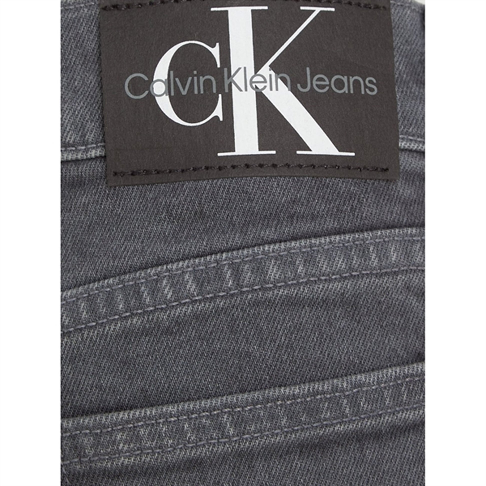 Calvin Klein Dad Pants Grey Dark Overdyed