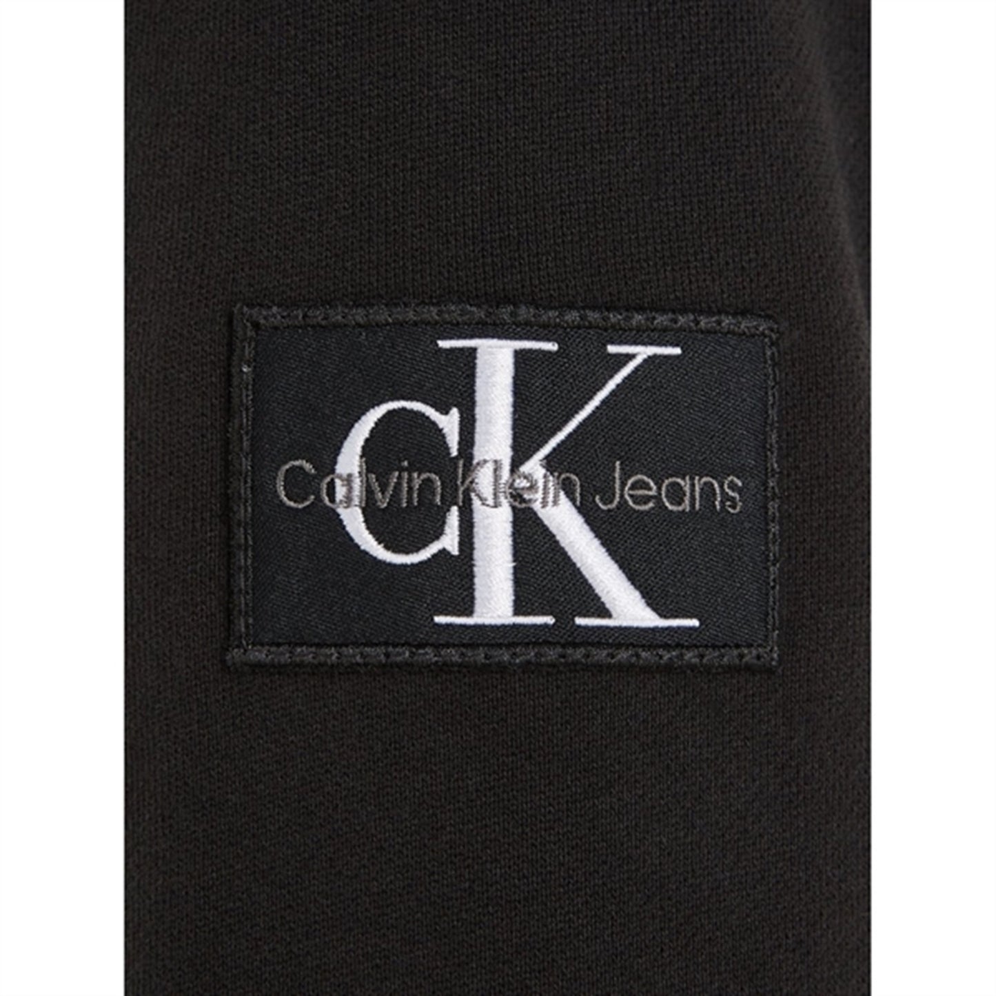 Calvin Klein Badge Rib Hoodie Ck Black