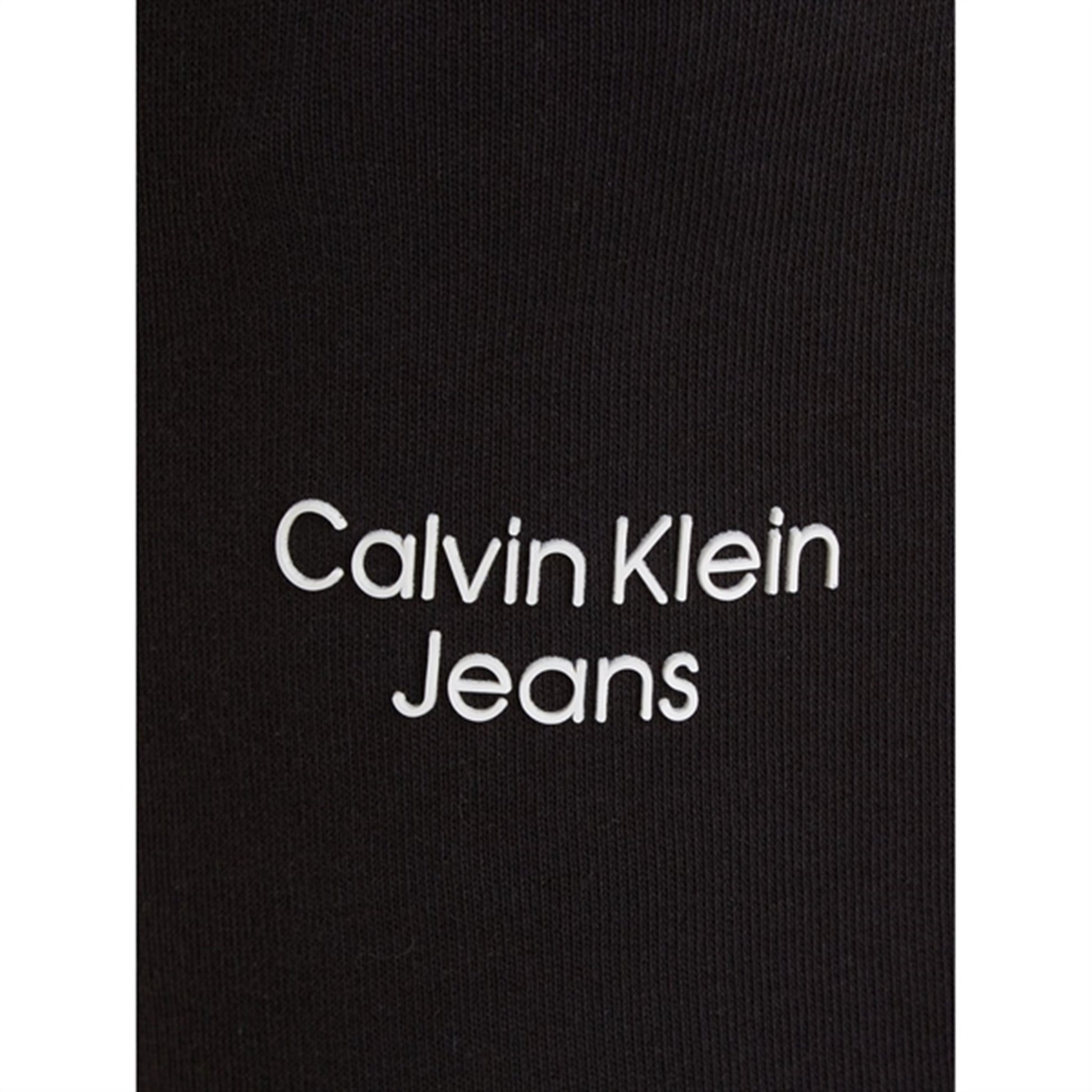 Calvin Klein Ckj Stack Logo Sweatpants Ck Black