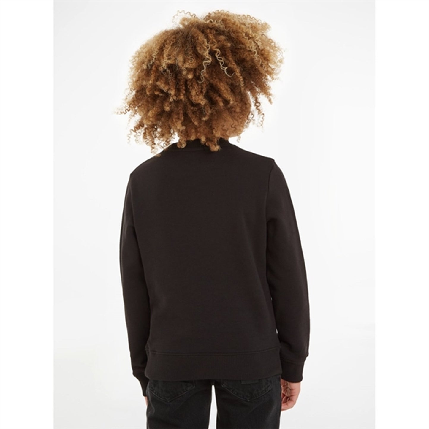 Calvin Klein Ckj Stack Logo Sweatshirt Ck Black