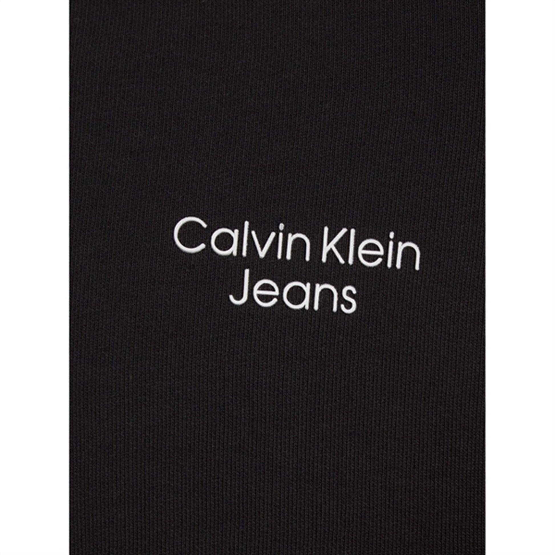 Calvin Klein Ckj Stack Logo Sweatshirt Ck Black