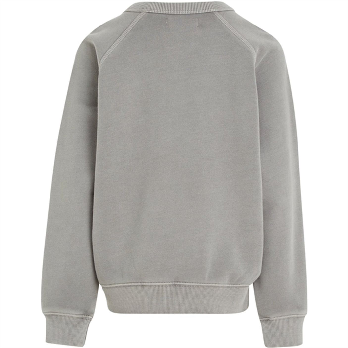 Calvin Klein Mineral Dye Cutseam Badge Cn Sweatshirt Ck Black