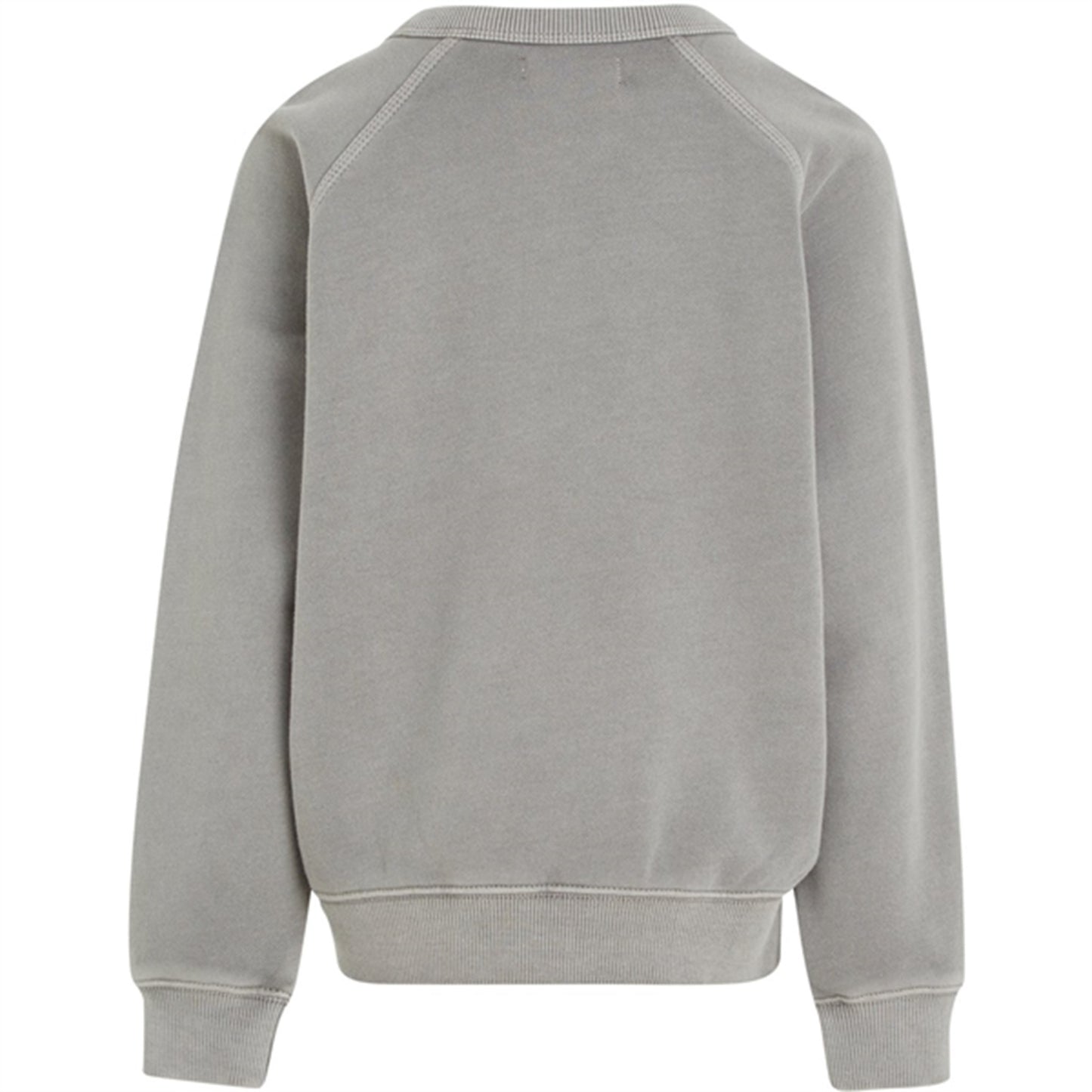 Calvin Klein Mineral Dye Cutseam Badge Cn Sweatshirt Ck Black