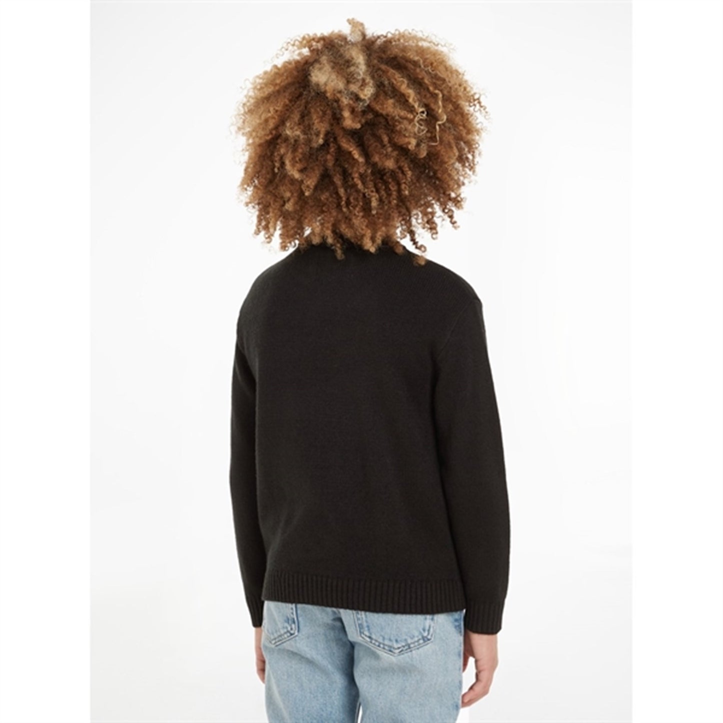Calvin Klein Essential Monogram Jumper Ck Black