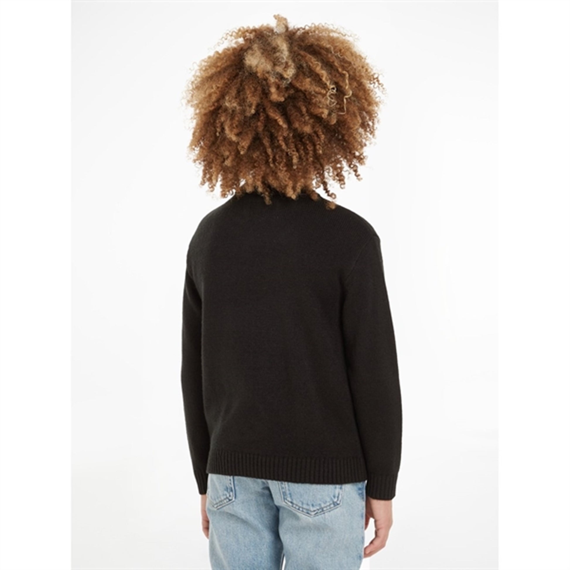 Calvin Klein Essential Monogram Jumper Ck Black