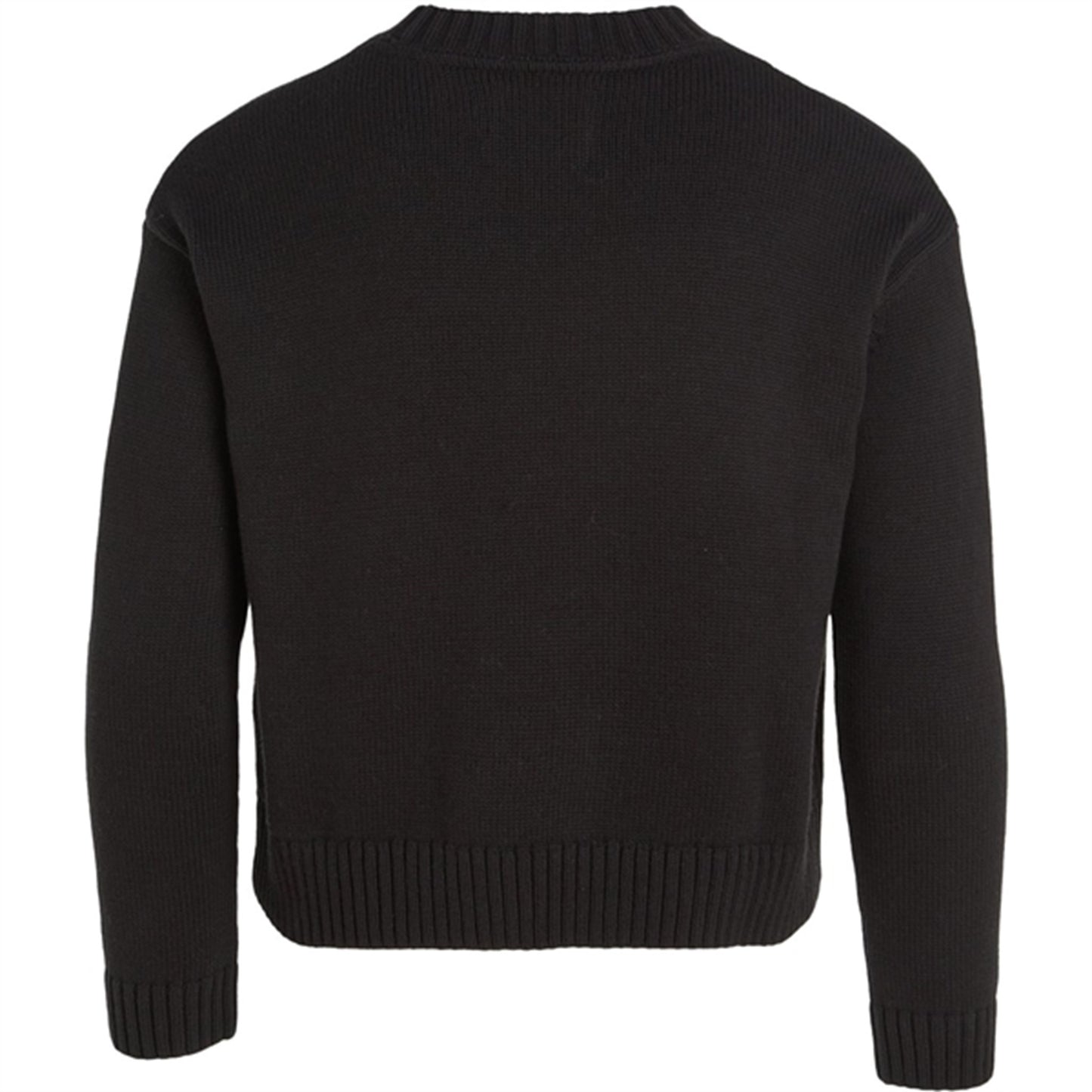 Calvin Klein Fluffy Monogram Jumper Ck Black