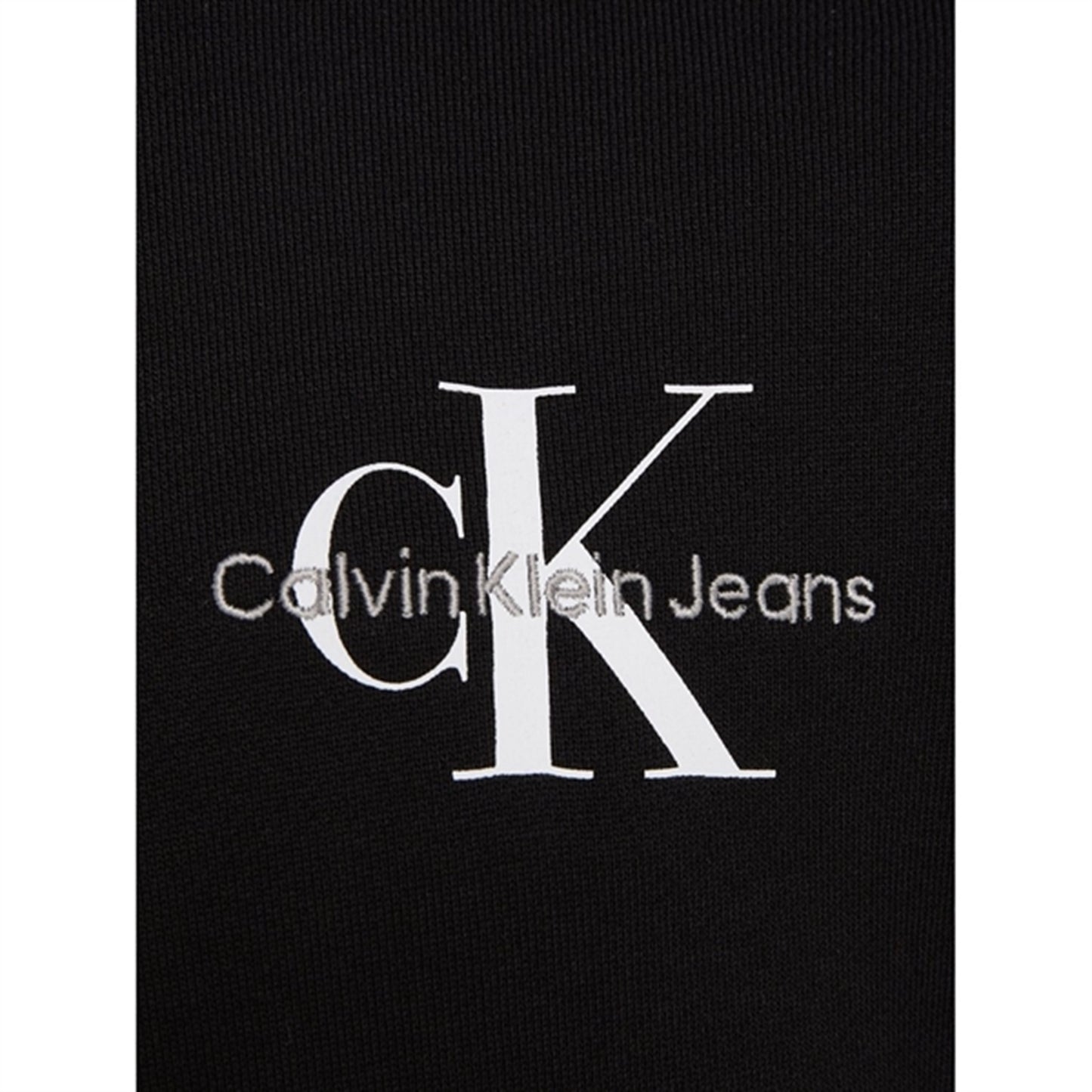 Calvin Klein Small Monogram Hoodie Ck Black