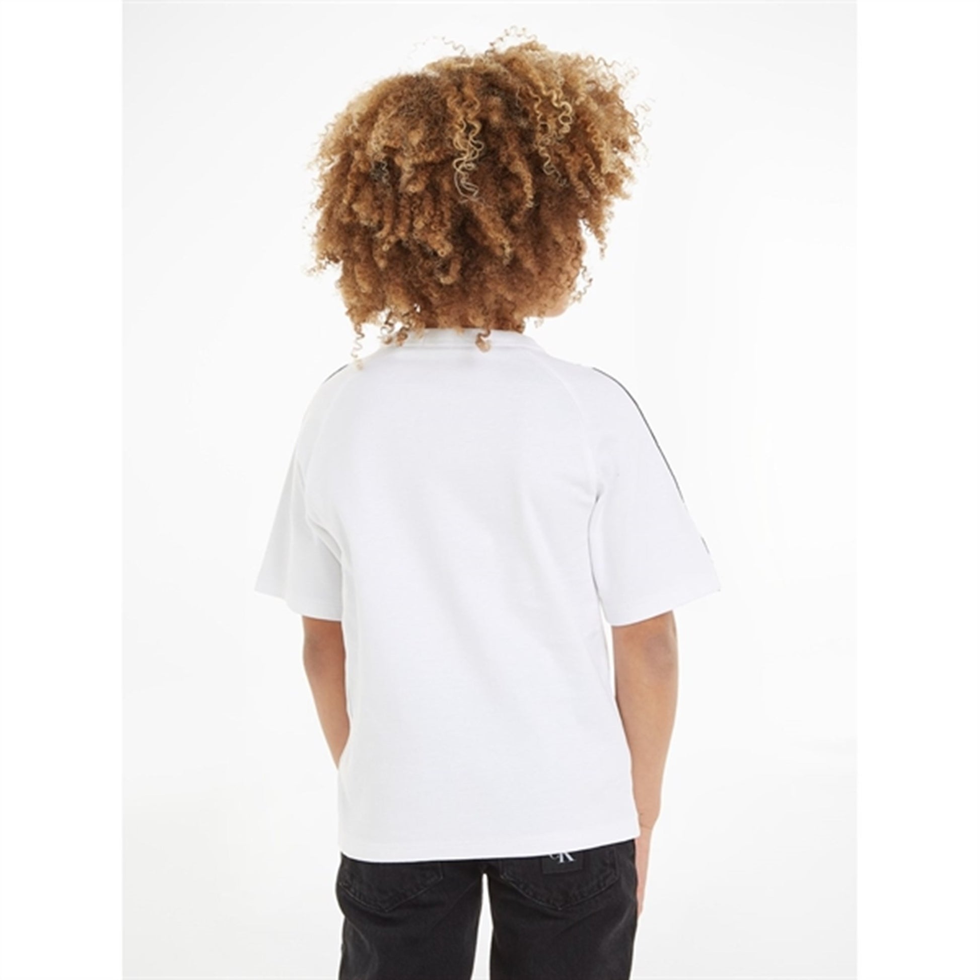 Calvin Klein Ckj Tape Ss T-shirt Bright White