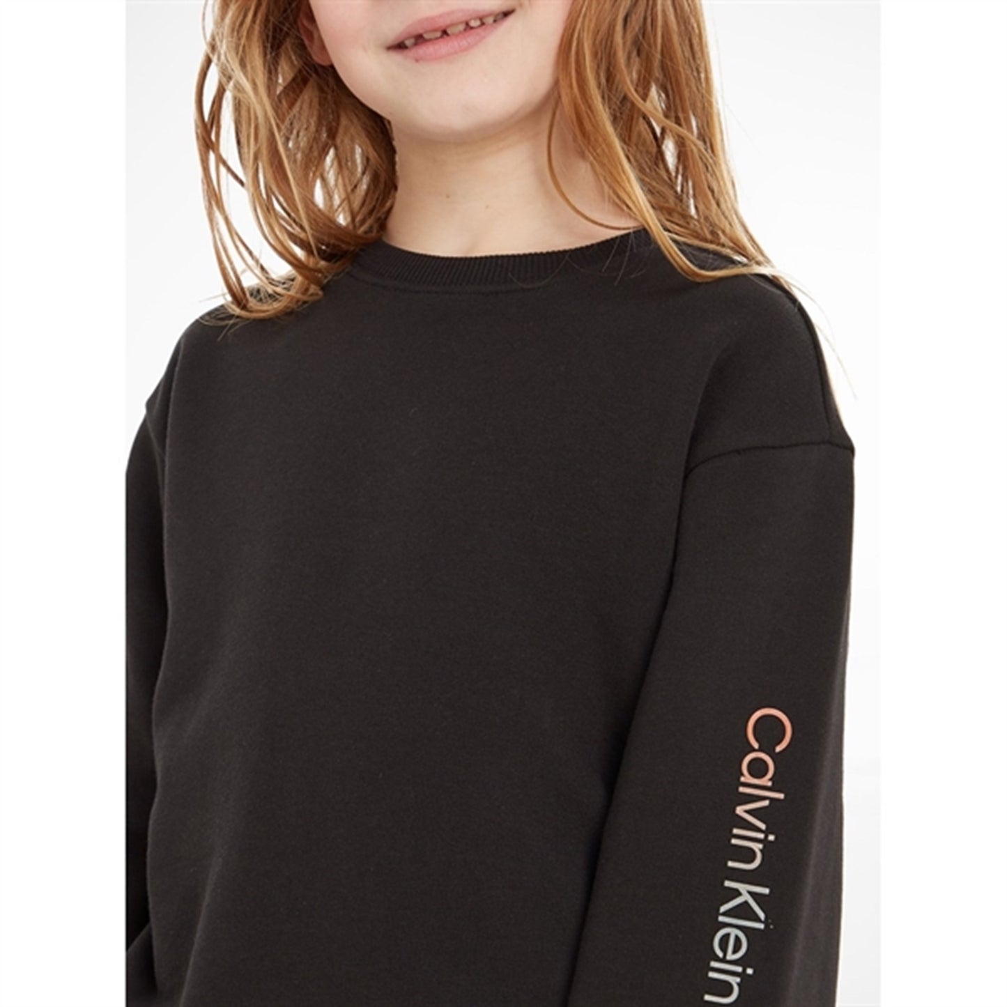 Calvin Klein Gradient Institutional Sweatshirt Ck Black