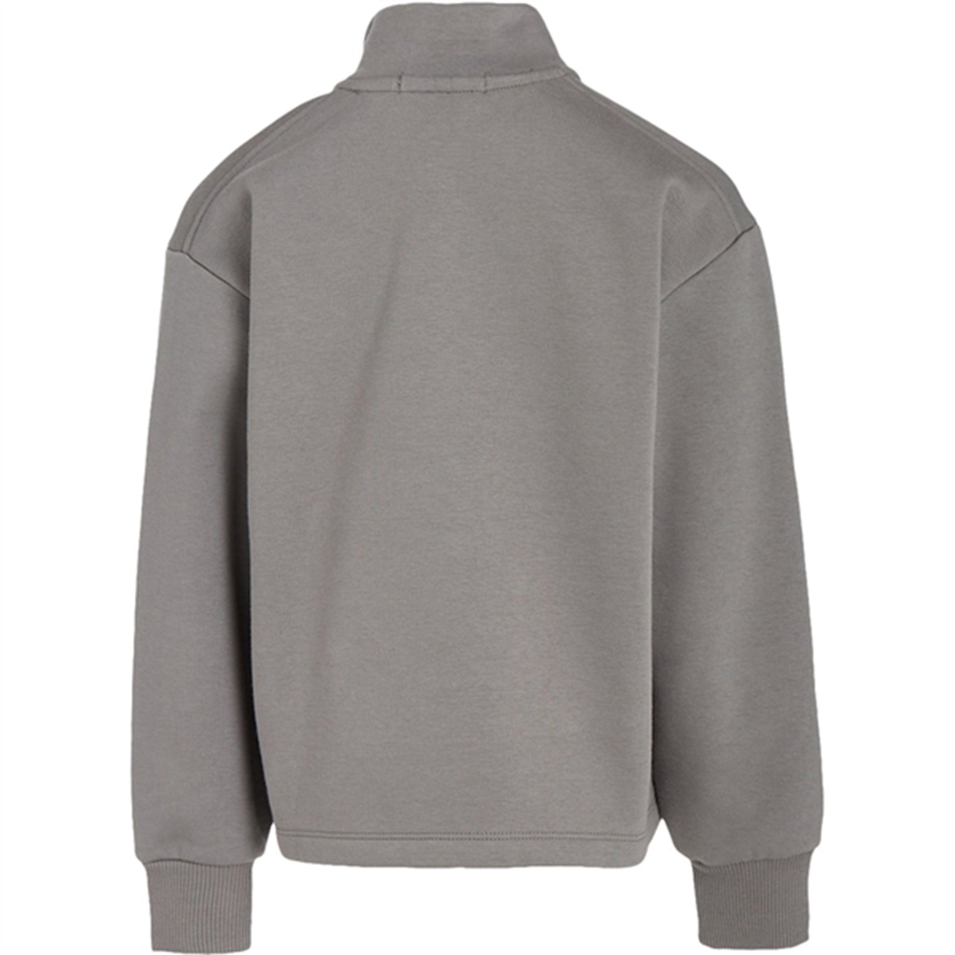 Calvin Klein Half-Zip Workwear Fleece Popover Brushed Nickel