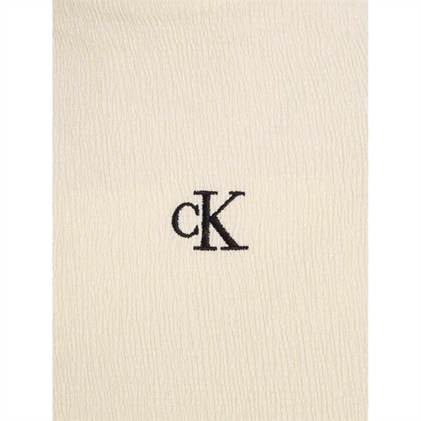 Calvin Klein Light Crinkle T-Shirt Whitecap Gray