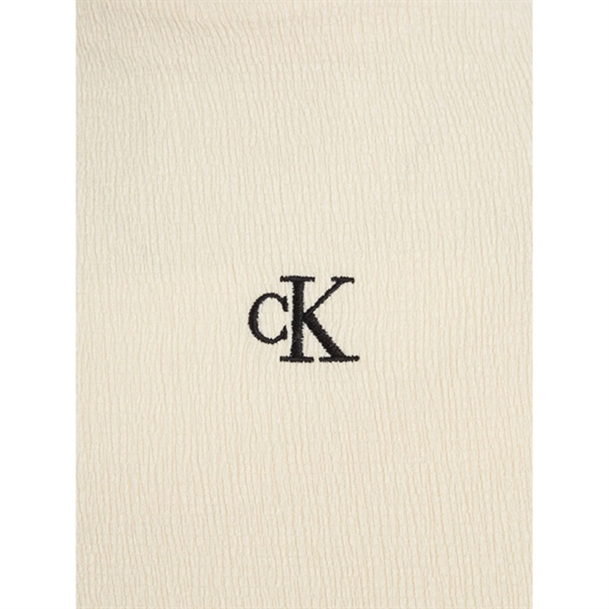 Calvin Klein Light Crinkle T-Shirt Whitecap Gray