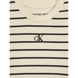 Calvin Klein Striped Ls T-Shirt Black/ Vanilla Stripe