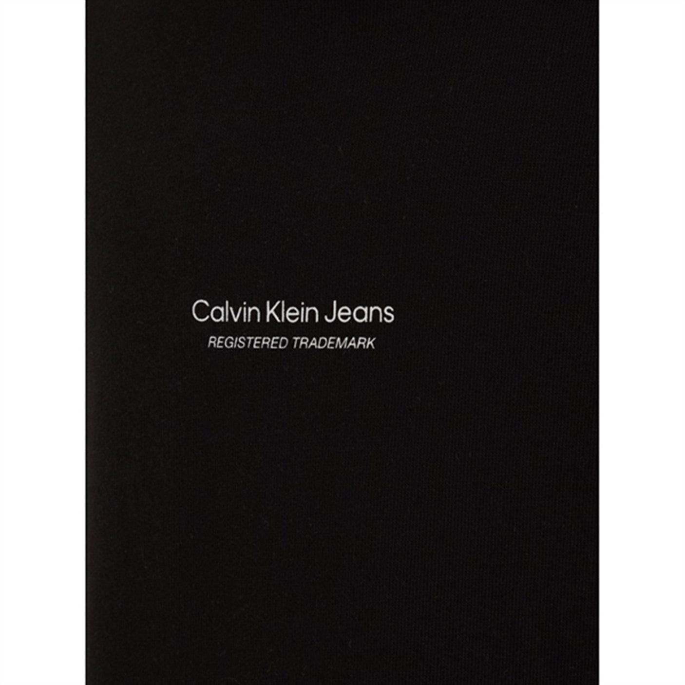 Calvin Klein Pixel Logo Terry Relaxed Hoodie Ck Black