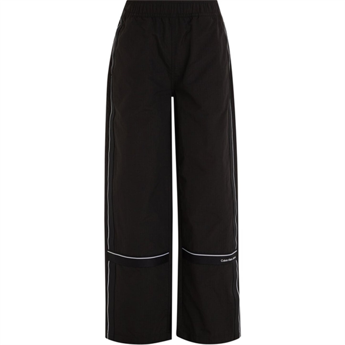 Calvin Klein Ripstop Tape Straight Pants Ck Black