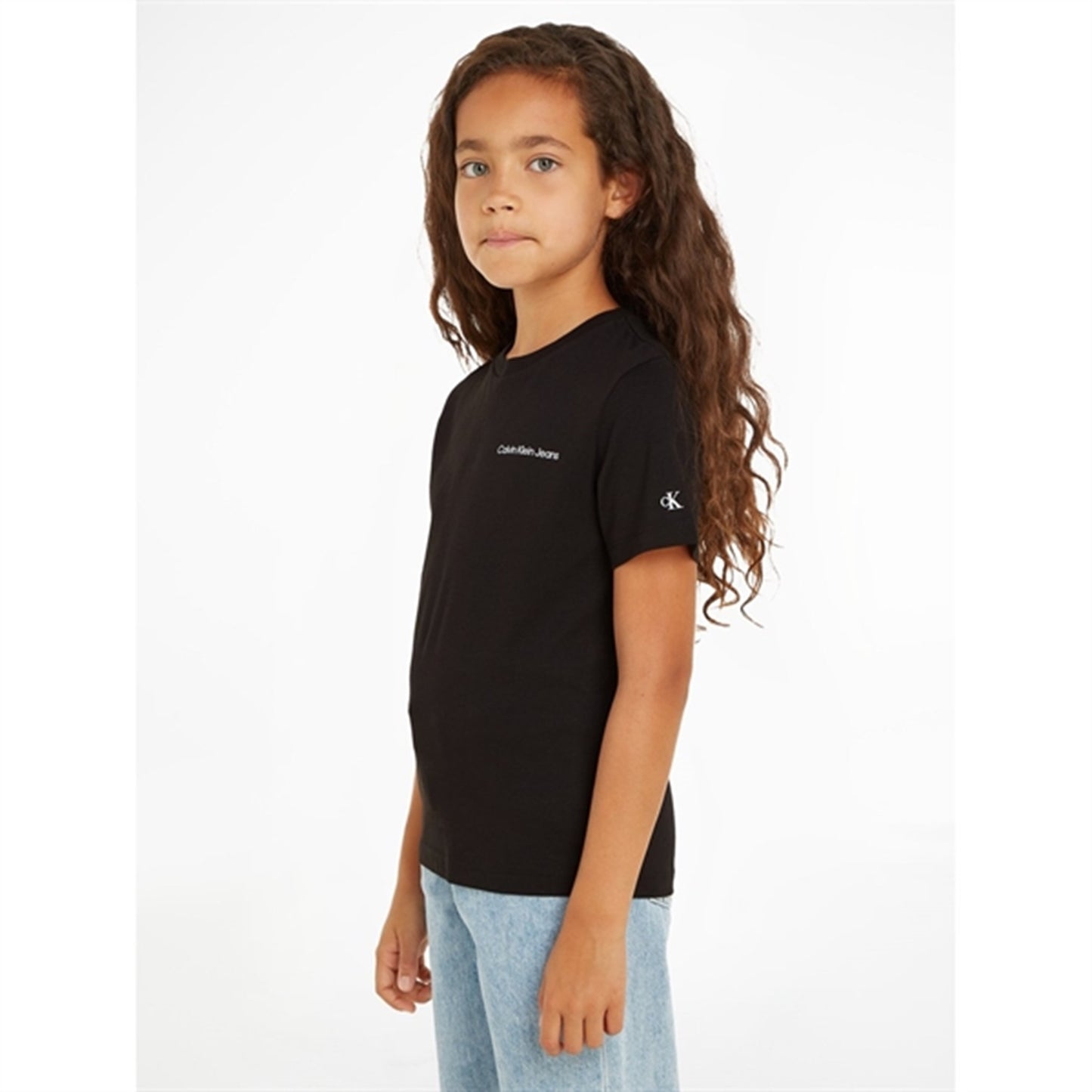 Calvin Klein Chest Inst. Logo T-Shirt Ck Black