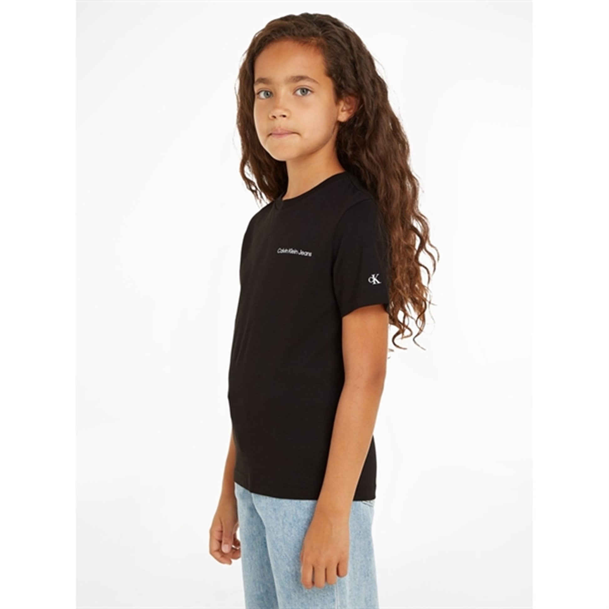 Calvin Klein Chest Inst. Logo T-Shirt Ck Black