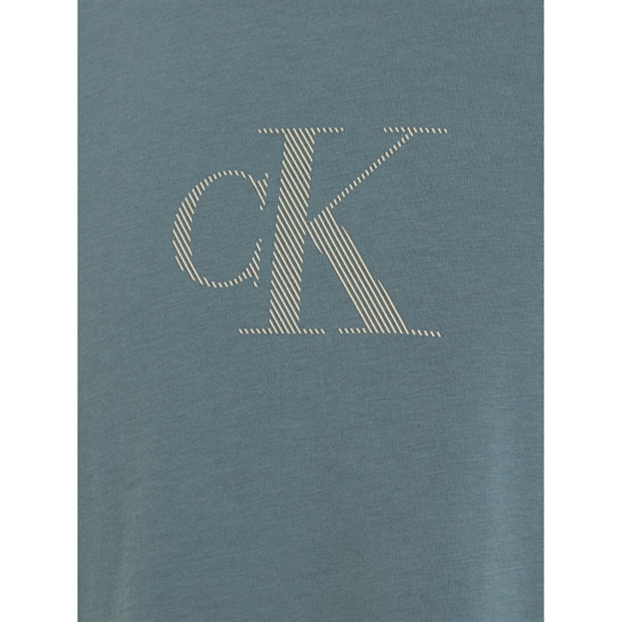 Calvin Klein Jersey Relaxed Ck T-Shirt Goblin Blue