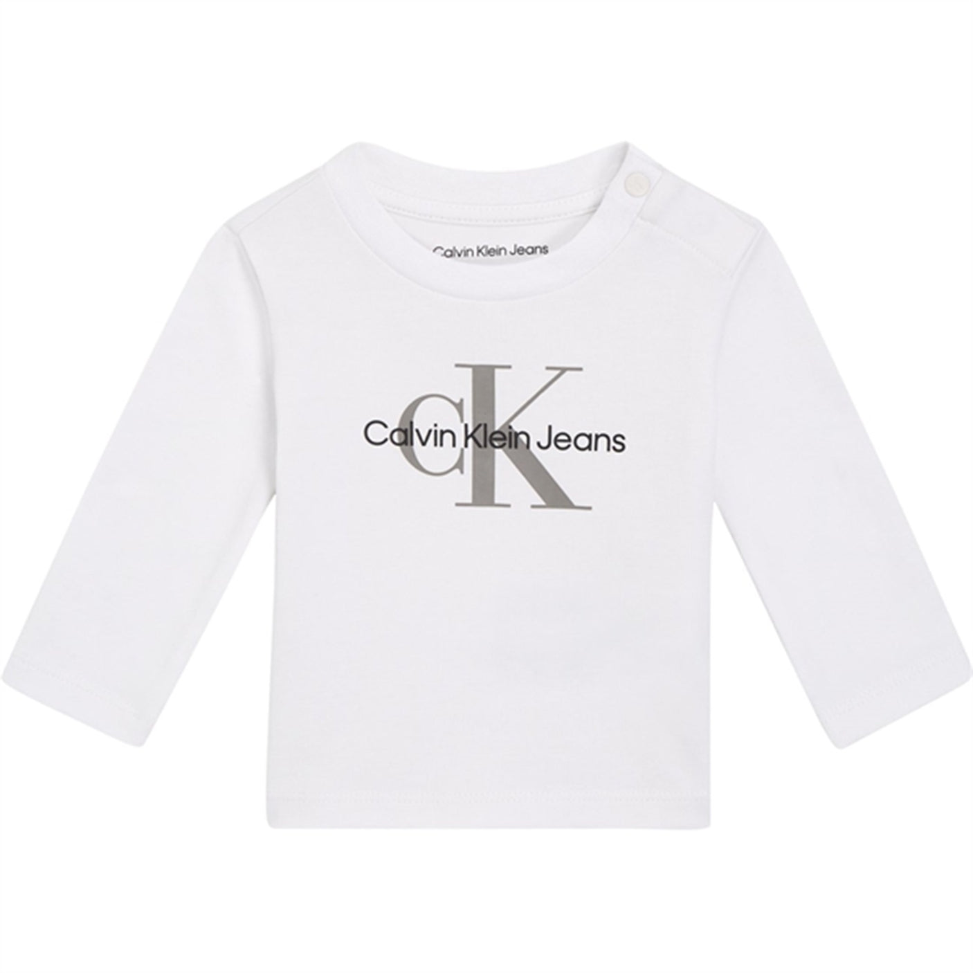 Calvin Klein Monogram Blouse Bright White