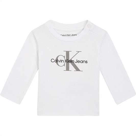 Calvin Klein Monogram Blouse Bright White