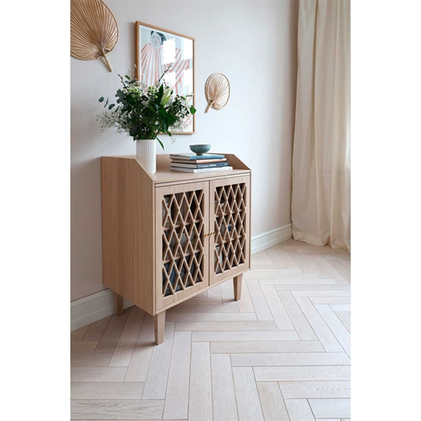 Cam Cam Copenhagen Harlequin Changing Table Oak 2