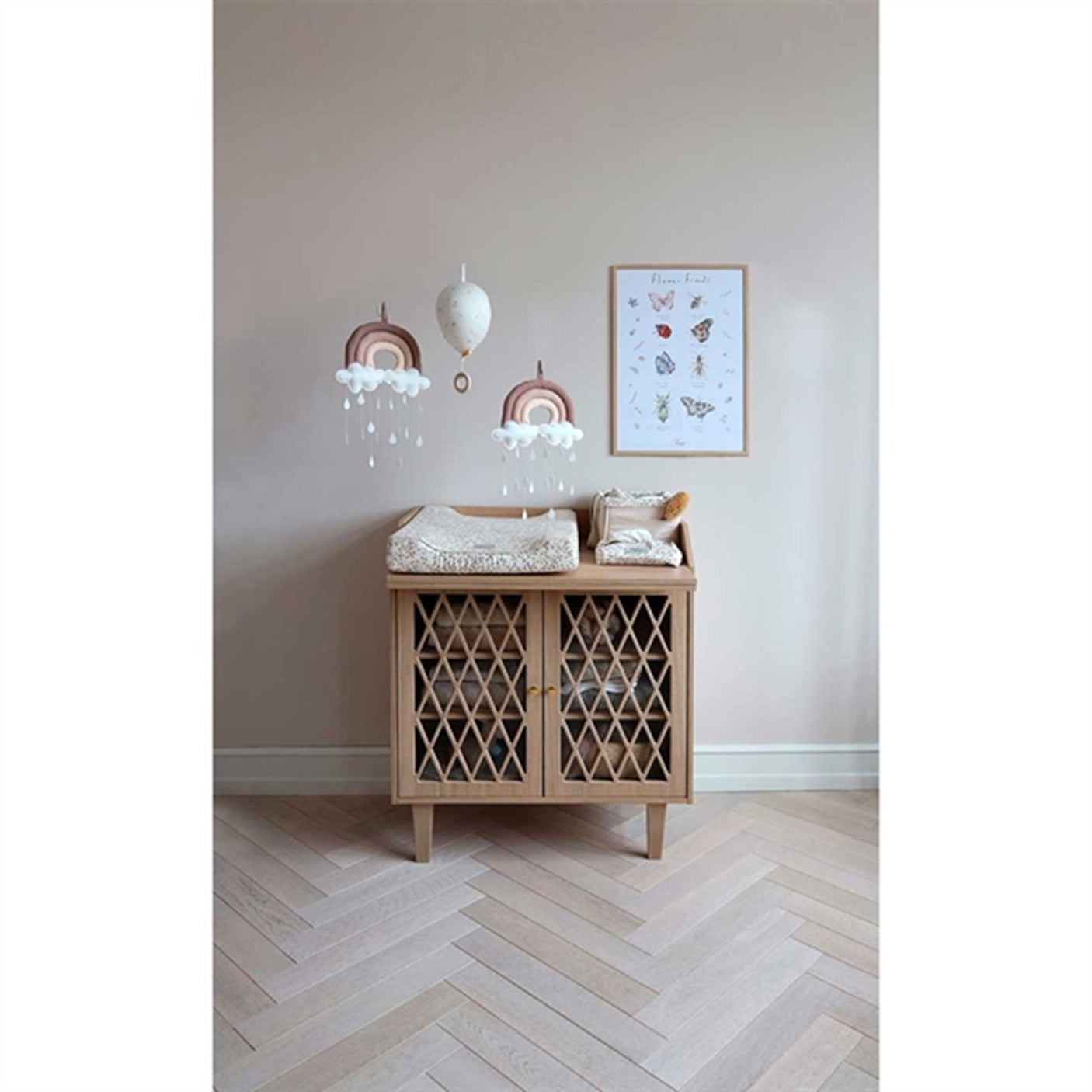 Cam Cam Copenhagen Harlequin Changing Table Oak 4