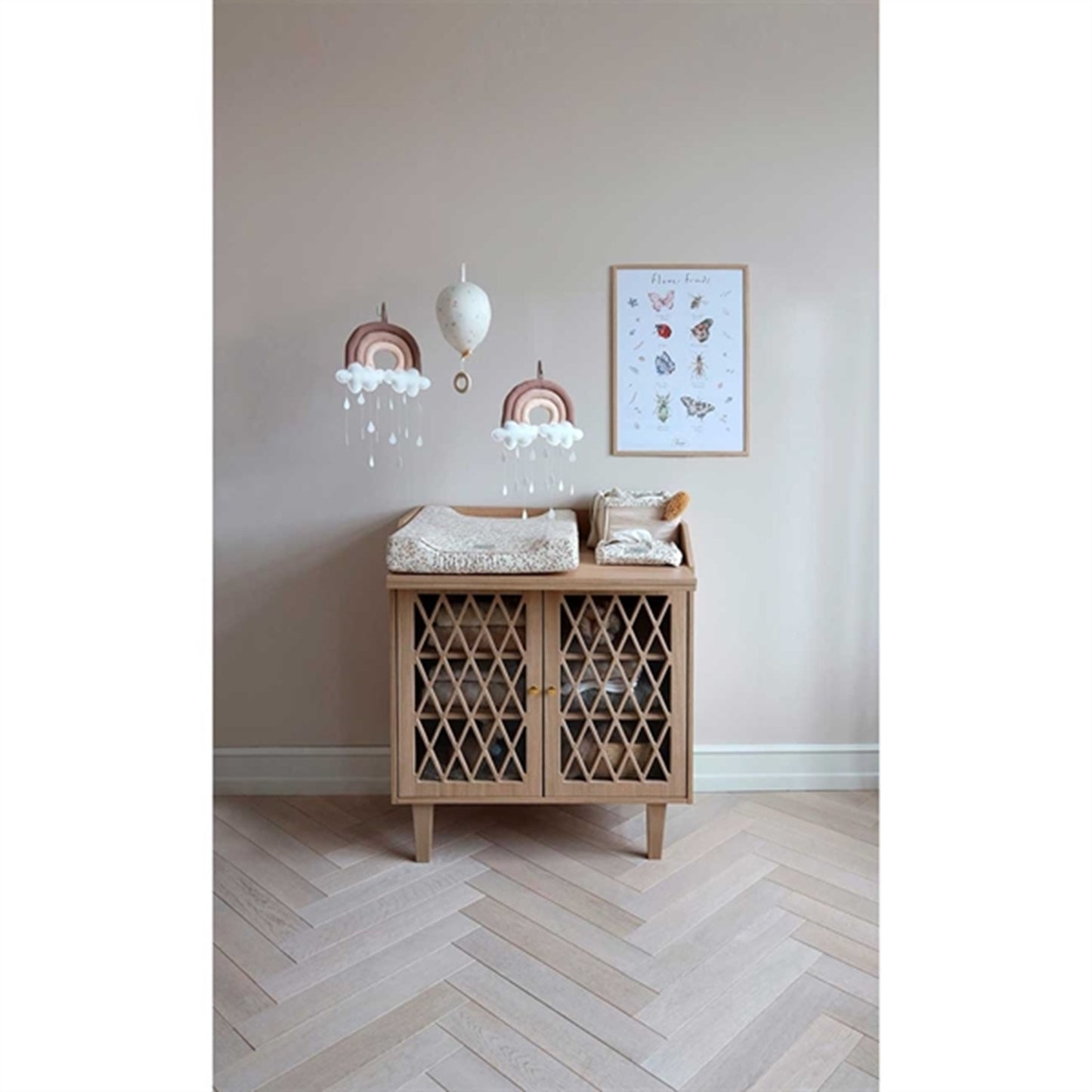 Cam Cam Copenhagen Harlequin Changing Table Oak 4