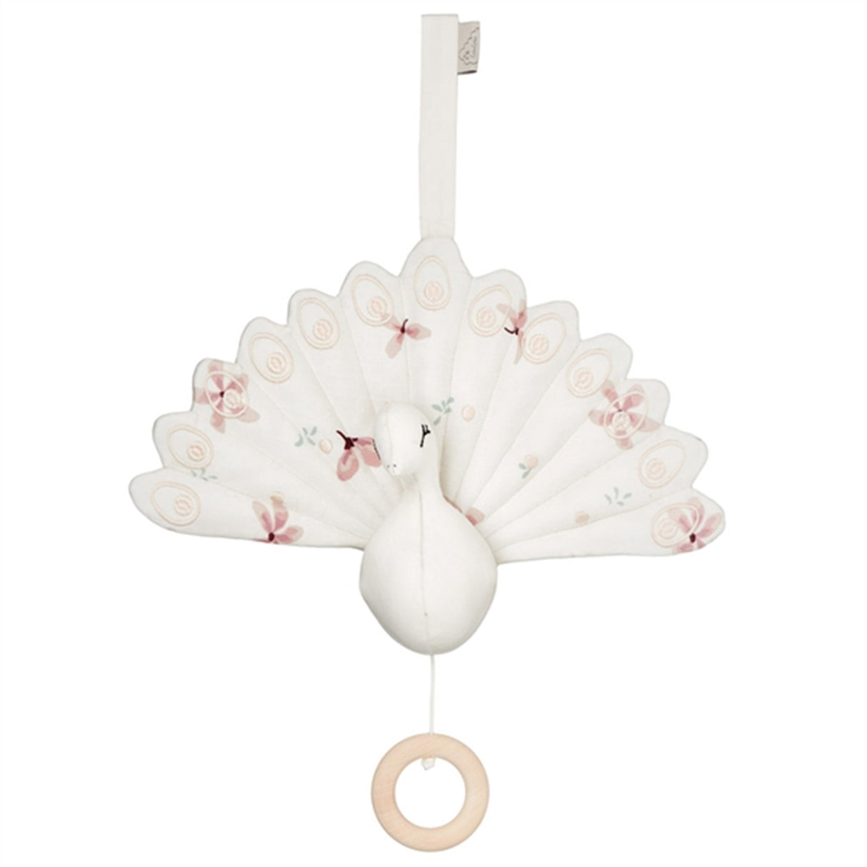 Cam Cam Copenhagen Mobile Music Peacock Windflower Creme