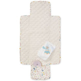 Cam Cam Copenhagen Changing Mat Quilted Pressed Leaves Rose