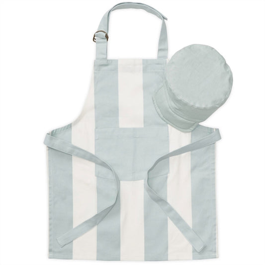 Cam Cam Copenhagen Shop Keeper Apron White/Blue Stripes