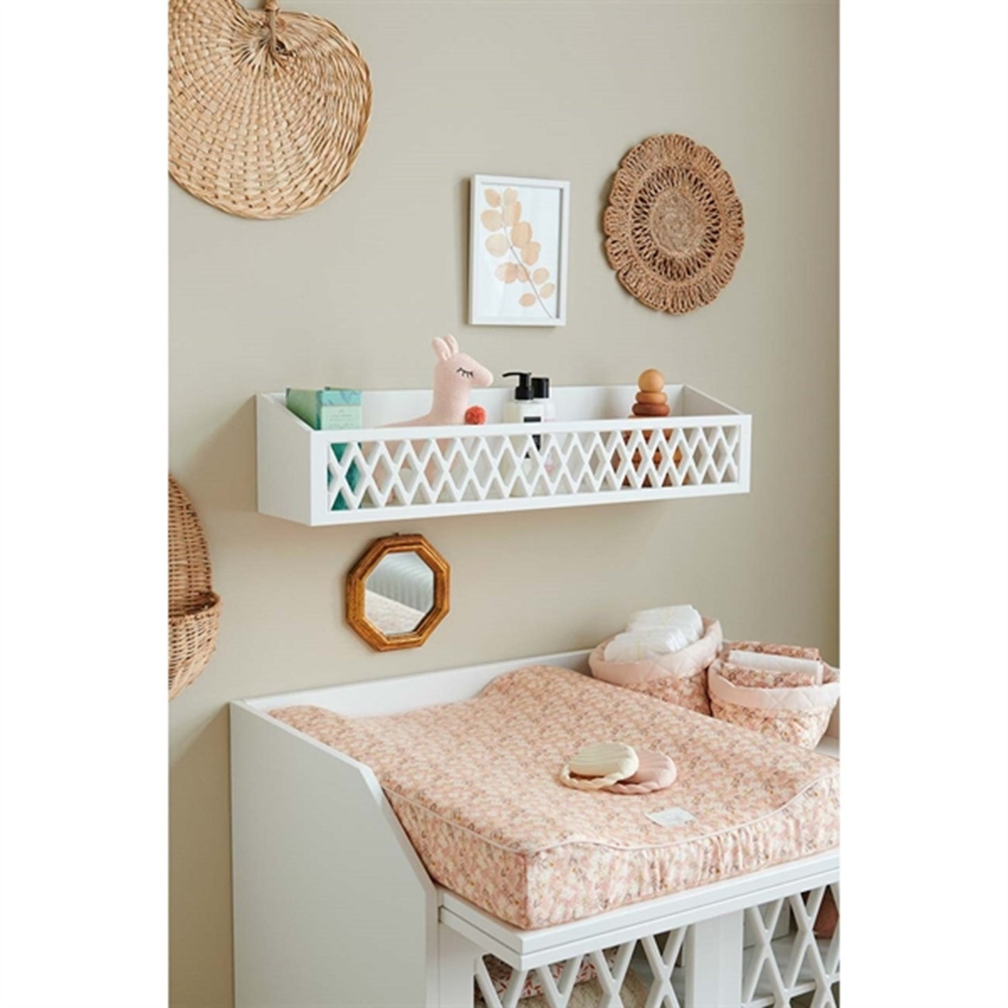 Cam Cam Copenhagen Quilted Opbevaringskurv 2 Pak Aurora 2