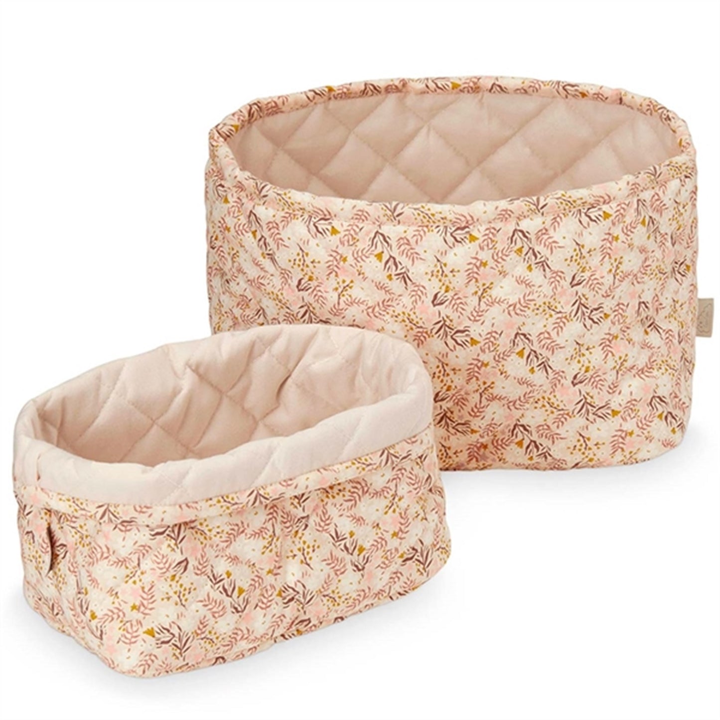 Cam Cam Copenhagen Quilted Opbevaringskurv 2 Pak Aurora