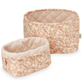 Cam Cam Copenhagen Quilted Opbevaringskurv 2 Pak Aurora