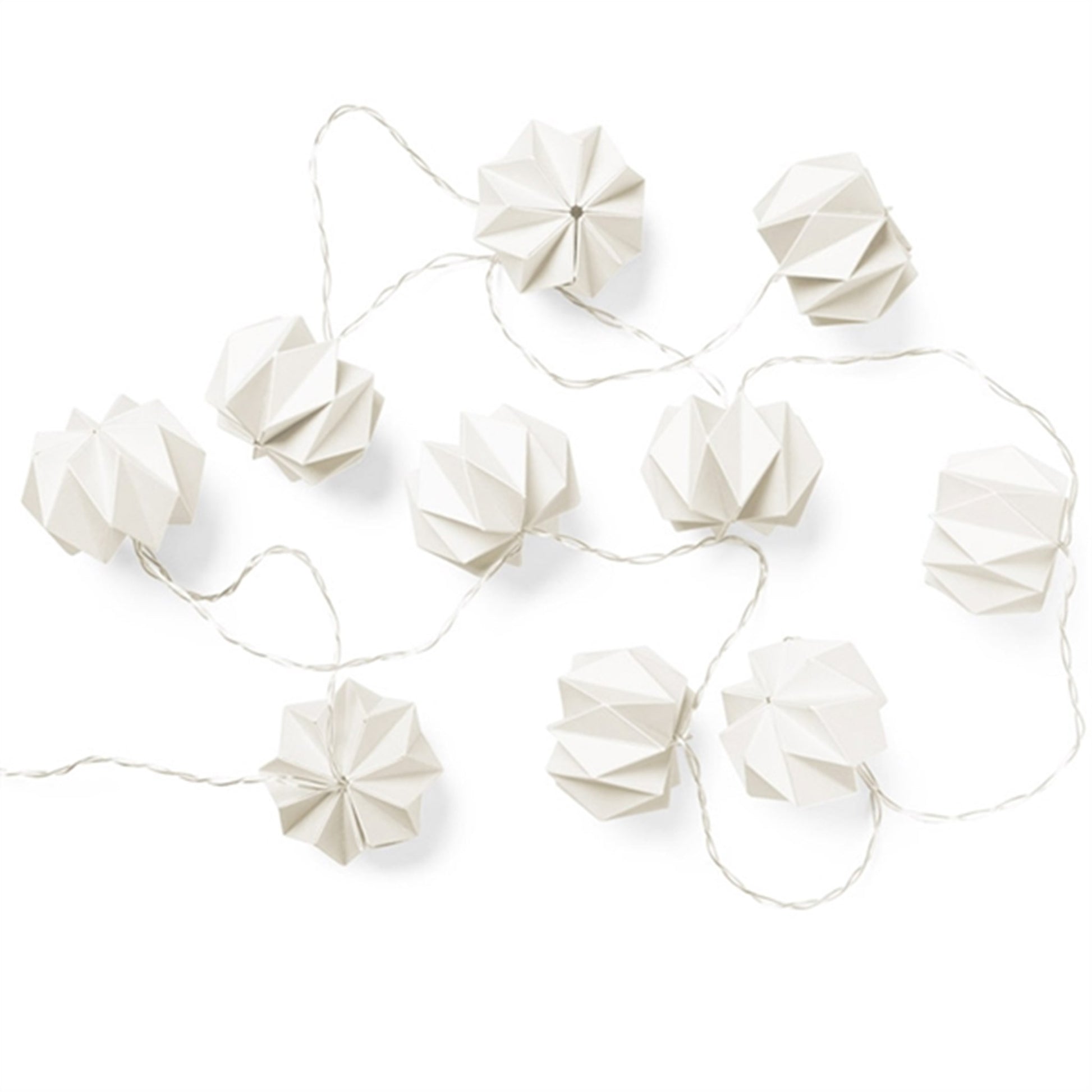 Cam Cam Copenhagen Origami String of Lights LED White