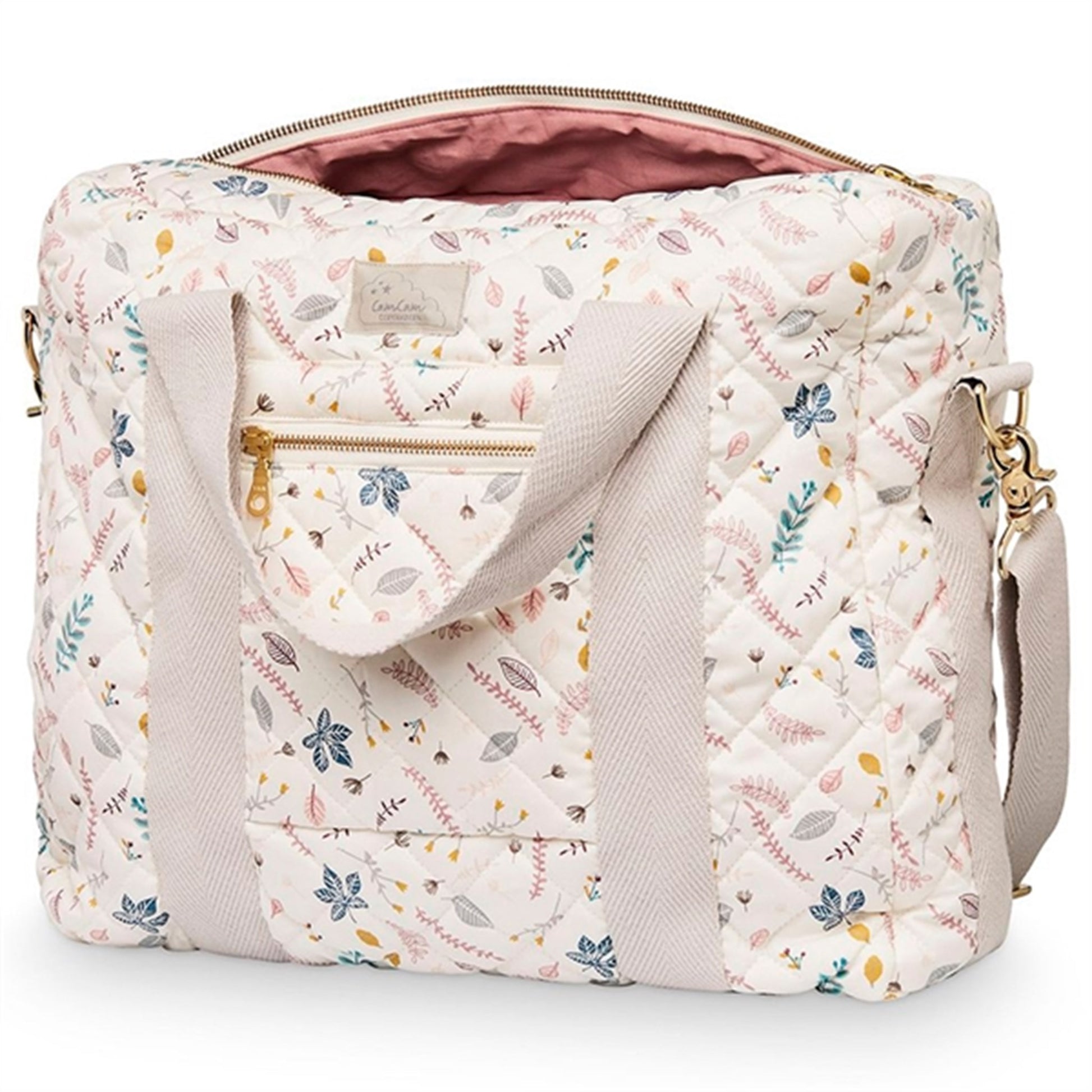 Cam Cam Copenhagen Changing Bag Pressed Leaves Rose