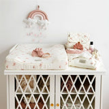 Cam Cam Copenhagen Quilted Opbevaringskurv 2 Pak Windflower Creme