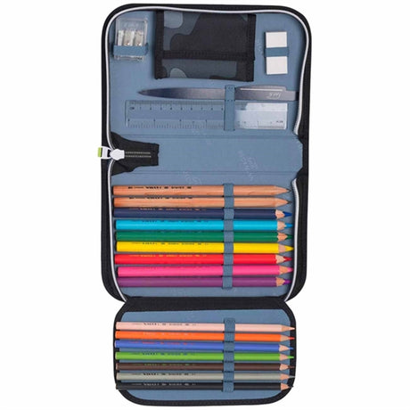 Beckmann Single Section Pencil Case Camo Rex